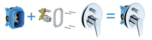 Смеситель скрытого монтажа Ravak Neo NO 065.00 X070045