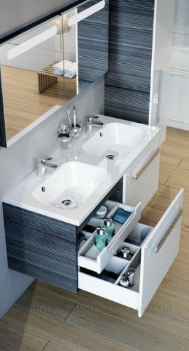 Шкафчик Ravak Classic 1300 белый/белый X000000422