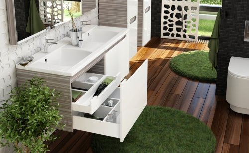 Шкафчик Ravak Classic 1300 белый/белый X000000422