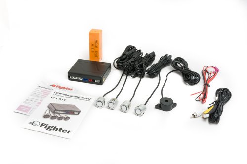 Парковочный радар Fighter FPS -01V Silver