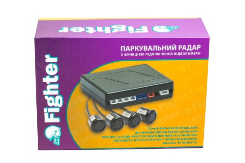 Парковочный радар Fighter FPS -01V Silver