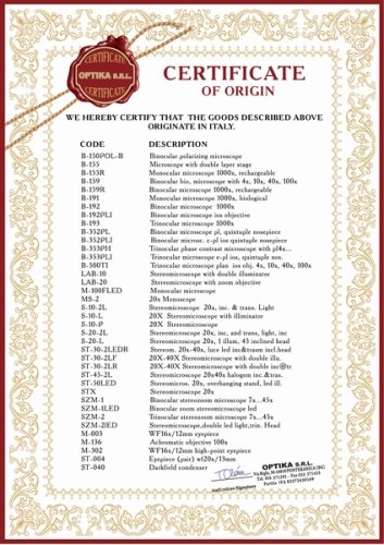 Микроскоп Optika SZM-LED2 7x-45x Trino Stereo Zoom