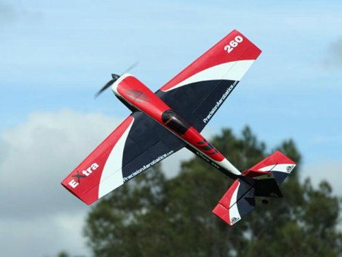 Самолёт Precision Aerobatics р/у Extra 260 1219мм ARF (красный)