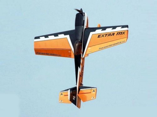 Літак Precision Aerobatics р / к Extra MX 1472мм ARF (жовтий)