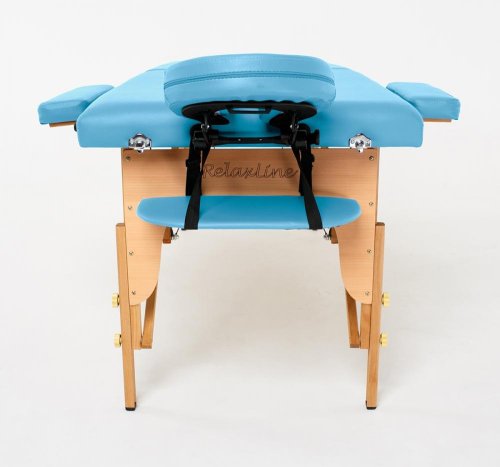 Массажный стол RelaxLine Lagune 50102 светло-синий