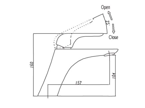 Смеситель для умывальника Venezia Skyline 5010404