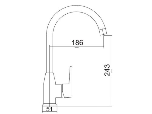 Смеситель для кухни Venezia Kapadokya 5010902-09