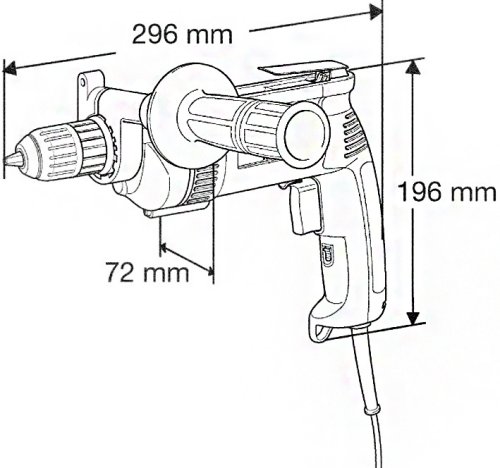 Дрель MAKITA DP3003