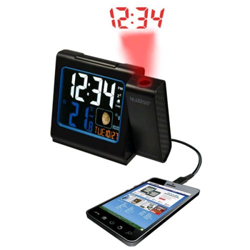 Проекционные часы La Crosse WT551-Black