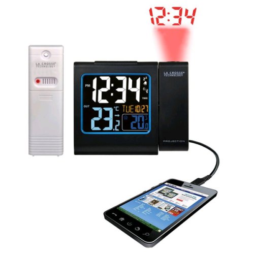 Проекционные часы La Crosse WT552-Black