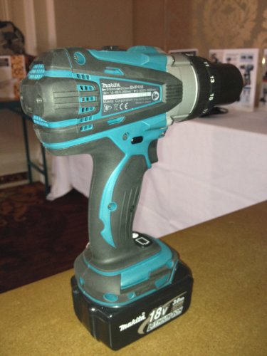 Шуруповерт ударний акумуляторний MAKITA BHP458RFE