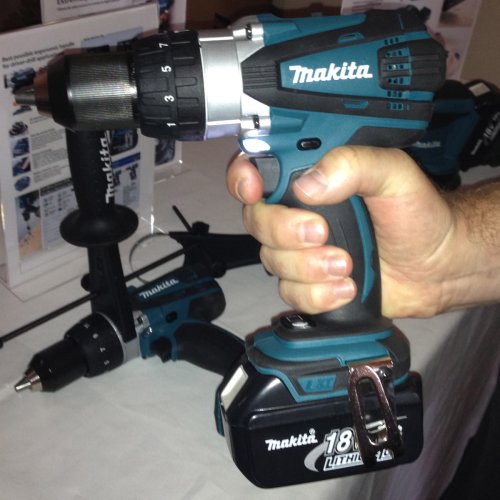 Шуруповерт ударний акумуляторний MAKITA BHP458RFE