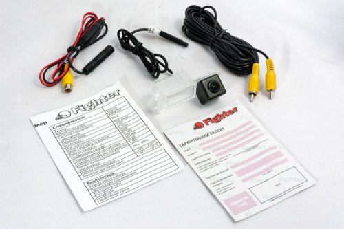 Камера заднего вида Fighter CS-CCD+FM-13 (VW/Skoda/Seat)