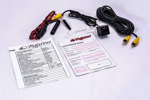 Камера заднего вида Fighter CS-CCD+FM-18 (VW/Skoda/Seat)