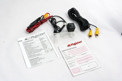 Камера заднього огляду Fighter CS-HCCD + FM-12 (VW / Skoda / Seat)