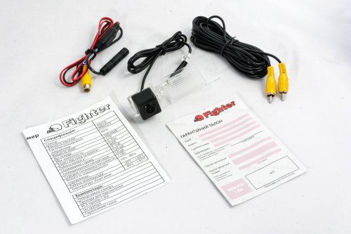 Камера заднього огляду Fighter CS-HCCD + FM-14 (VW / Skoda / Seat)