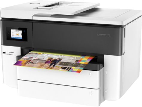 МФУ A3 HP OfficeJet Pro 7740 с Wi-Fi (G5J38A)