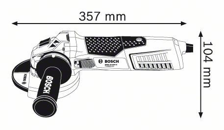 Болгарка Bosch GWS 15-150 CIH