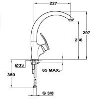 Змішувач для кухні Teka MC-10 Plus HC (97911502)