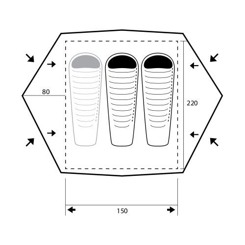 Палатка Trimm OHIO camouflage