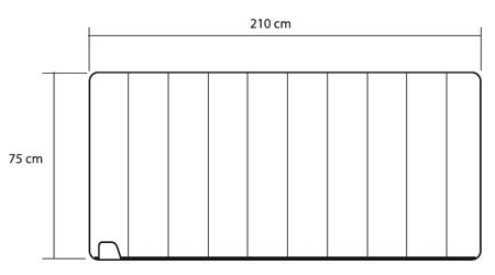 Спальник Trimm TRAVEL camouflage 185 R
