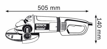 Болгарка Bosch GWS 26-230 LVI